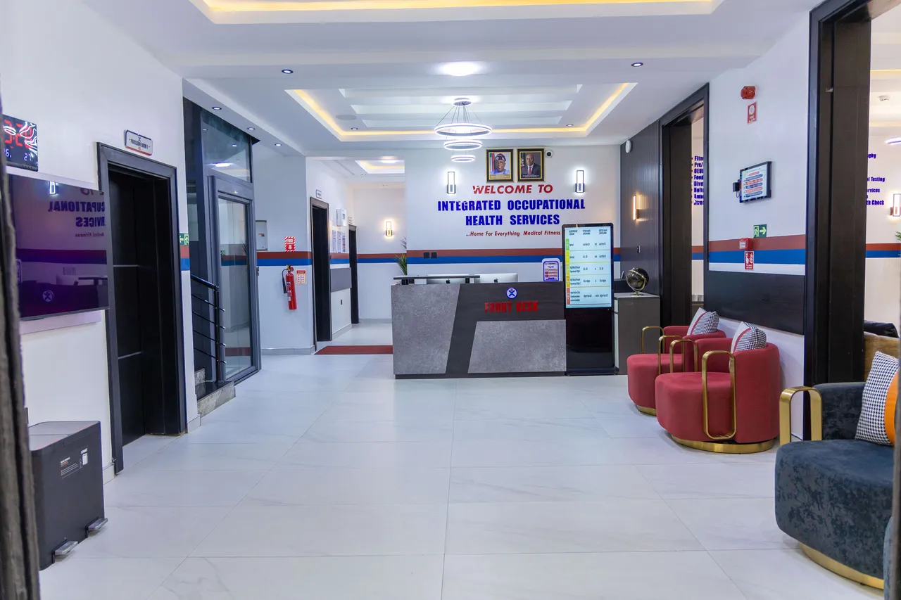 Ground-floor reception at Integrated OHS